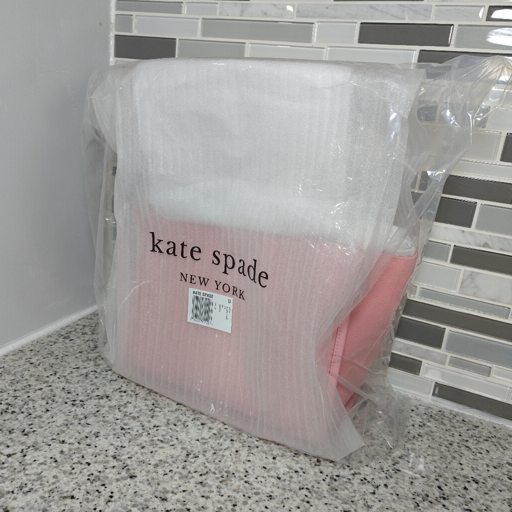 Kate spade Kip Canvas Small Tote (Grapefruit Soda)